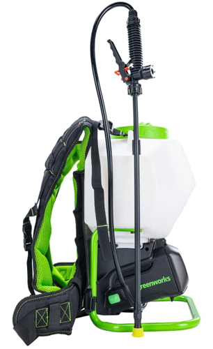 Опрыскиватель ранцевый аккумуляторный Greenworks G24BPSII 24В (5300307UA) (С акб 2Ач и зу)