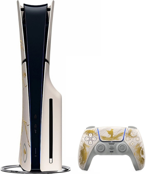 Игровая приставка Sony PlayStation 5 Slim Ghost of Yotei Gold Limited Edition