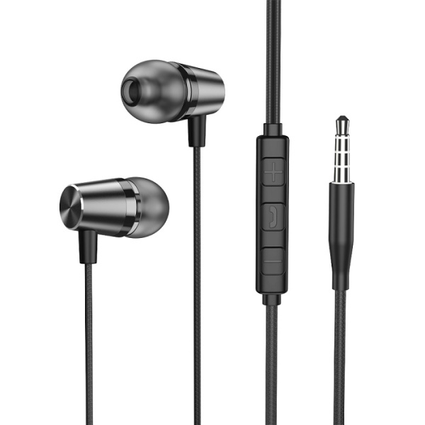 Наушники Deppa Stereo Alum Mini Черный арт. 44183