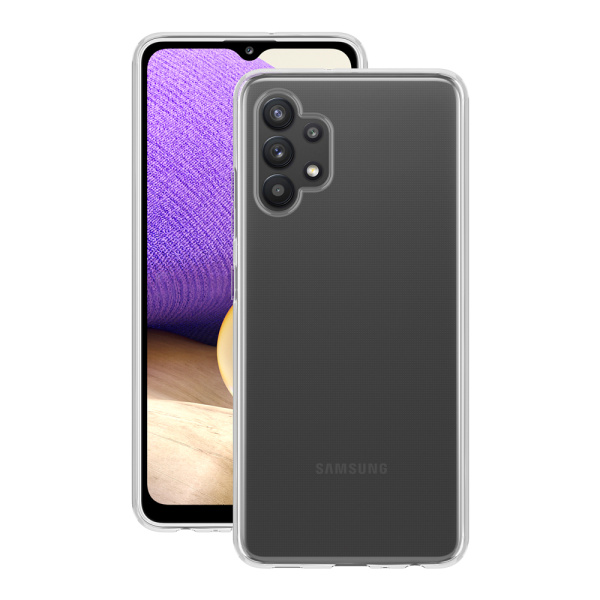 Накладка силикон Deppa Case Gel для Samsung Galaxy A32 (SM-A325) прозрачный (арт. 870064)