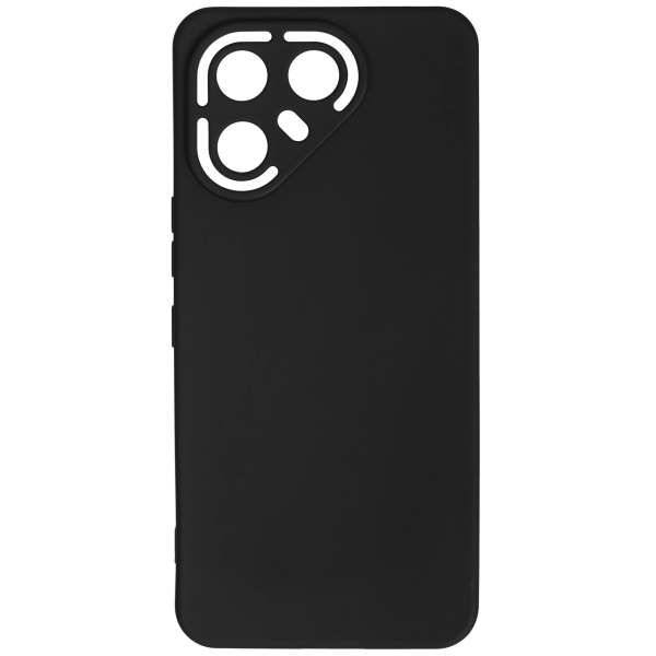 Накладка силикон Borasco для Tecno Pova 7 Ultra 5G Черный