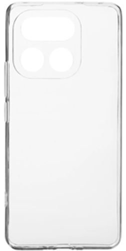 Накладка силикон Borasco для Realme 16 Pro+ Прозрачный