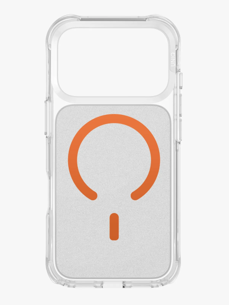 Накладка пластик Uniq LifePro Xtreme AF with MagSafe для Apple iPhone 17 Pro Volt Orange (Оранжевый)