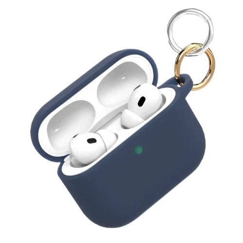 Силиконовый чехол VLP Charm Case для Apple AirPods Pro 3 Blue (Синий)