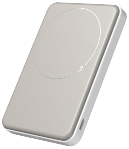 Внешний аккумулятор VLP Solid Energy MagSafe Qi2 5000mAh White (Белый)