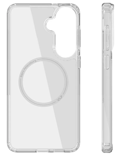 Накладка пластик VLP Lite Air Case with MagSafe для Samsung Galaxy S26 Plus Clear (Прозрачный)
