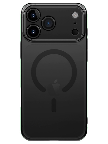 Накладка пластик Uniq AirSuit Glossy with Magsafe для iPhone 17 Pro Max Smoke (Серый)
