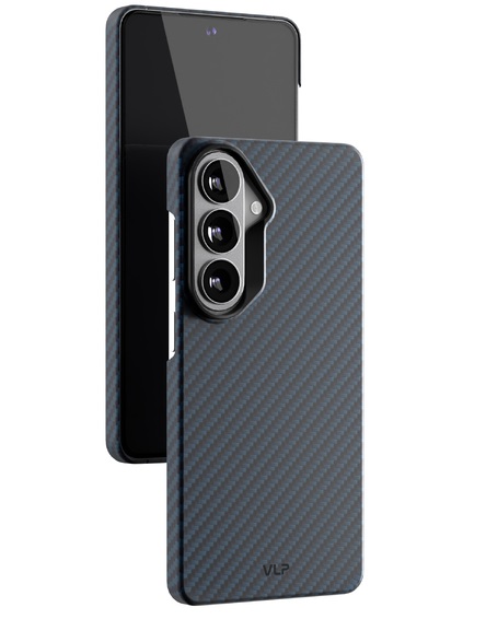 Накладка кевлар VLP Kevlar Case with MagSafe для Samsung Galaxy S26 Blue (Синий)