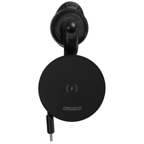 Автодержатель Deppa MagSafe Roller Cable Black (арт. 55213)