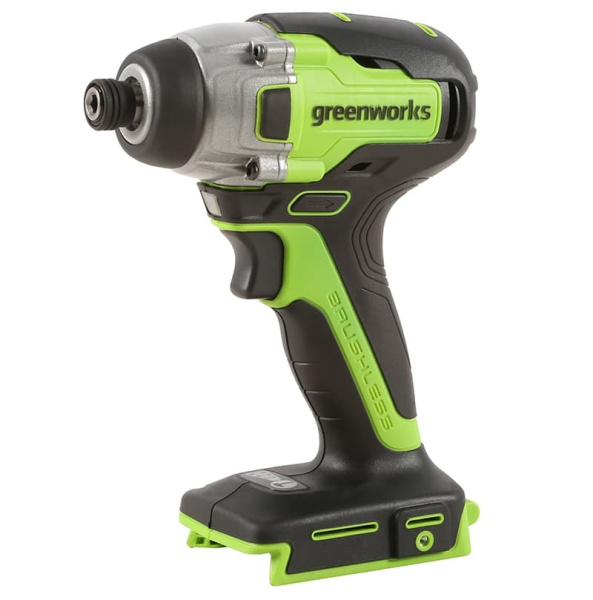 Винтоверт ударный аккумуляторный Greenworks GD24ID3 24В (3802807CUB) (С акб 4Ач и зу)