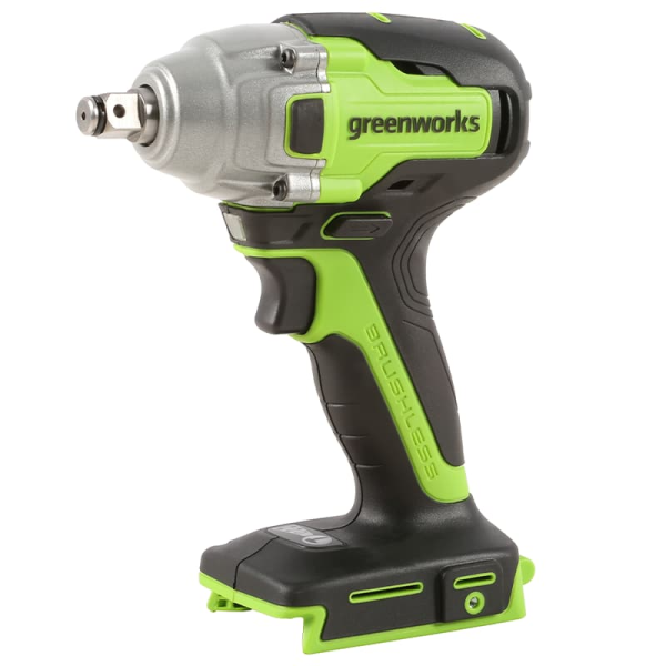 Гайковерт ударный аккумуляторный Greenworks GD24IW 24В (3802907) (Без акб/зу)