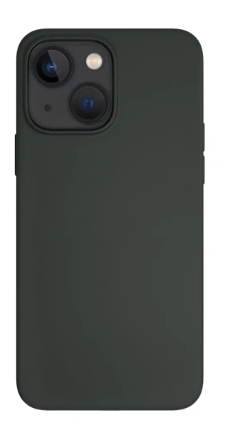 Накладка силикон VLP Liquid Silicone Case with MagSafe для Apple iPhone 14 Plus Dark Green (Зеленый)