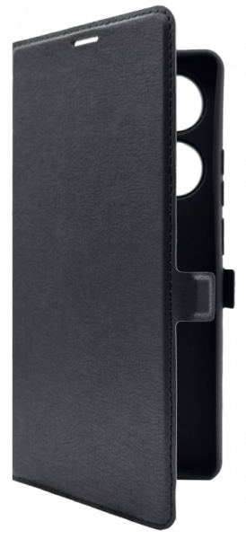 Чехол-книжка Borasco для Poco M6 Pro Черный