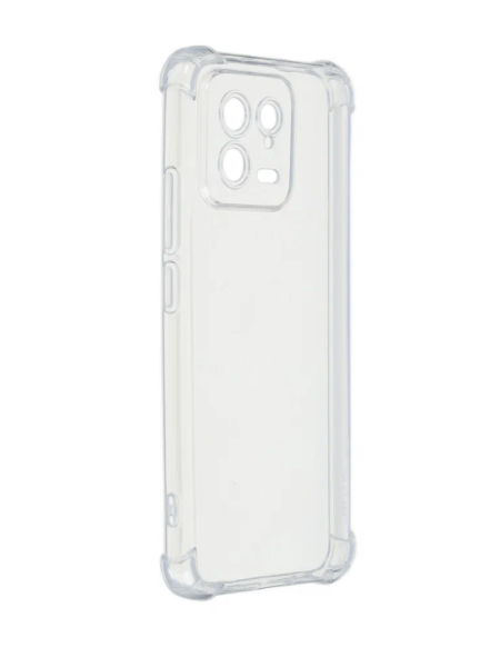 Накладка силикон Red Line iBox Crystal для Xiaomi 13 Прозрачная (с усиленными углами)