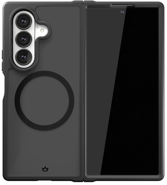 Накладка пластик VLP Moon Case with MagSafe для Samsung Galaxy Z Fold7 Black (Черный)