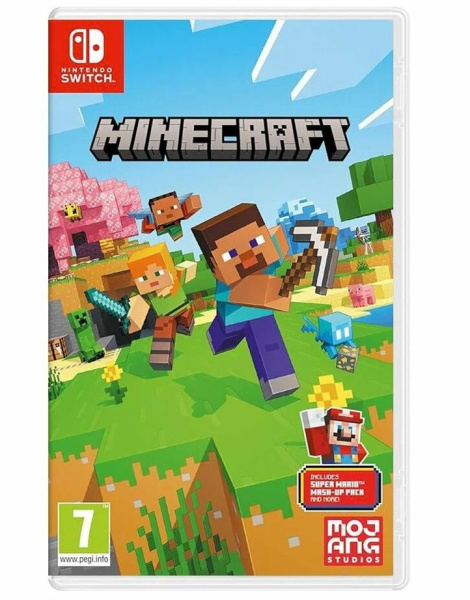 Игра Minecraft +Super Mario Mash Up Pack для Nintendo Switch (Русские субтитры)