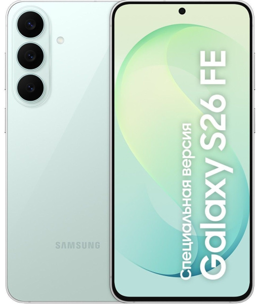 Смартфон Samsung Galaxy S26 FE 5G 8/512GB Pistachio (Зеленый)