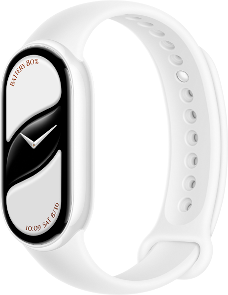 Браслет Xiaomi Smart Band 10 Ceramic Edition Pearl White (BHR07Y5GL) RU