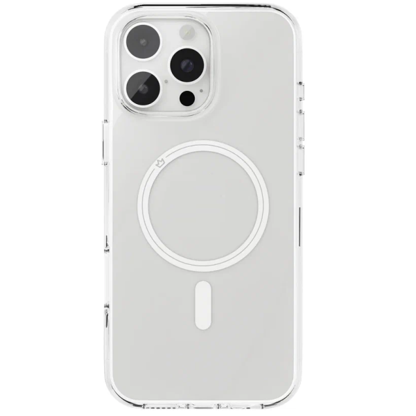 Накладка силикон VLP Puro Case with MagSafe для Apple iPhone 16 Pro Max Прозрачный
