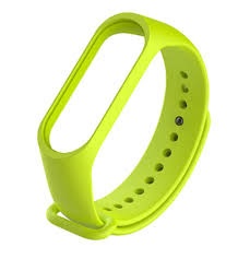 Силиконовый ремешок для Xiaomi Mi Band 5/6 Green