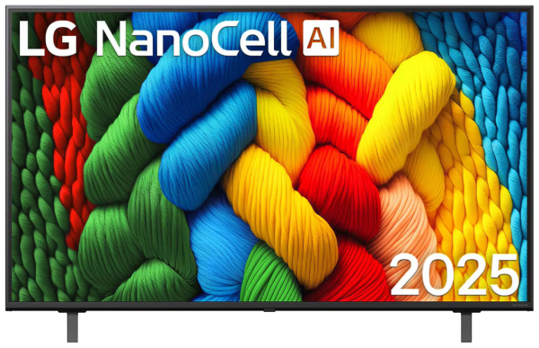 Телевизор LG 43NANO80A6B 43" (2025) Blue (Синяя Сажа)