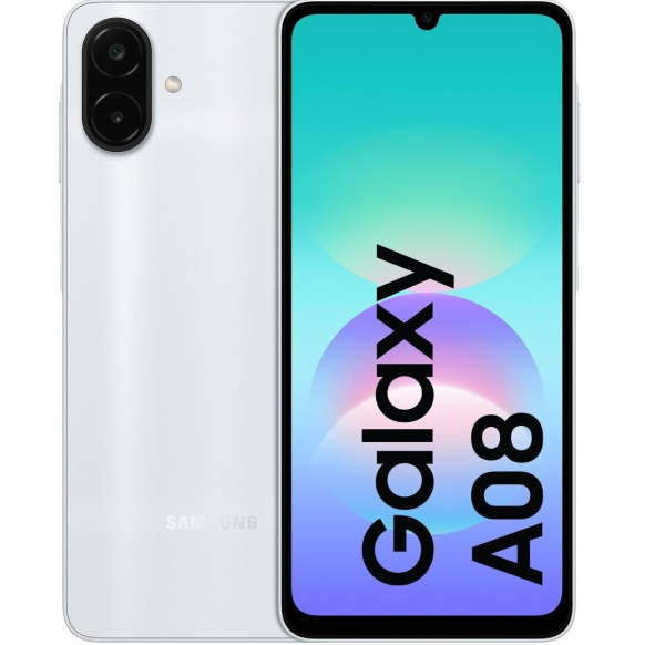 Смартфон Samsung Galaxy A08 4/64GB (SM-A085) Silver (Серебристый)