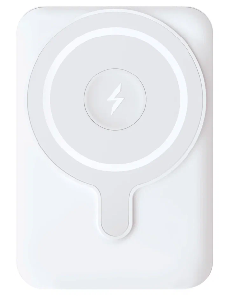 Внешний аккумулятор VLP Dual MagSafe Powerbank 5000mAh White (Белый)