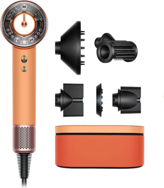 Фен Dyson Supersonic HD16 Ceramic Apricot/Topaz (Керамический Абрикос) (с кейсом)