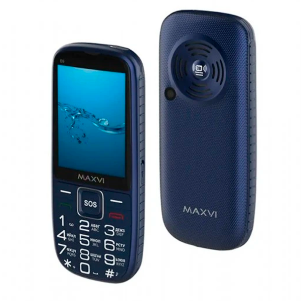 Телефон MAXVI B9 Blue (Синий)