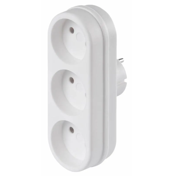 Сетевой разветвитель Buro BU-PS3-W (3 розетки) Белый