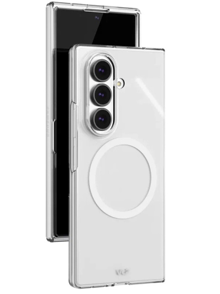 Накладка пластик VLP Crystal Flex Case with MagSafe для Samsung Galaxy Z Fold8 Ultra (Прозрачный)