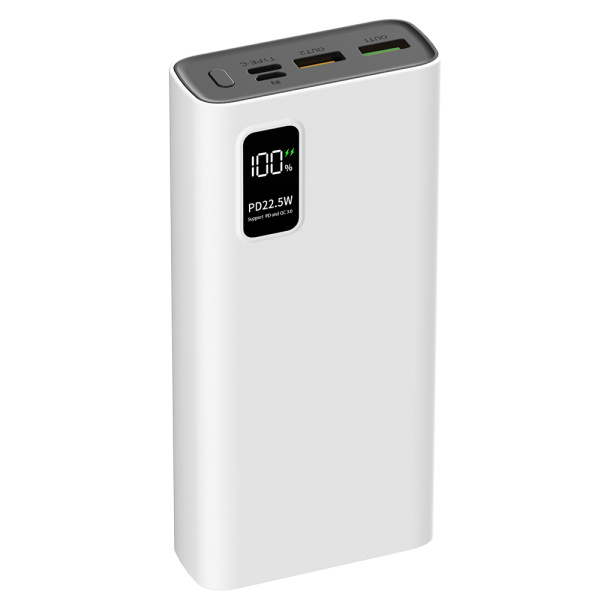 Внешний аккумулятор PERO PB06 20000mAh White (Белый)