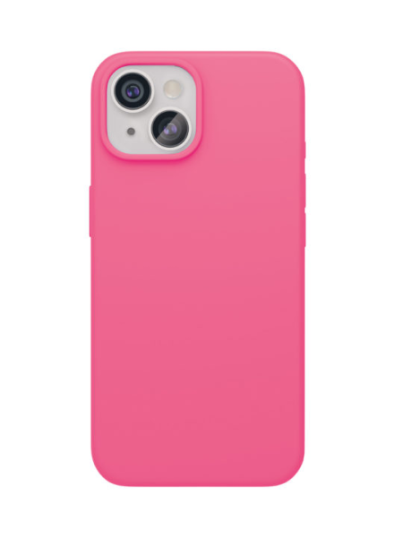 Накладка силикон VLP Aster Case with MagSafe для Apple iPhone 15 Neon Pink (Розовый)