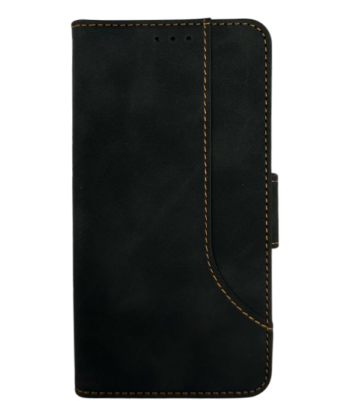 Чехол-книжка Premium для Samsung Galaxy S26+ Черный (боковая)