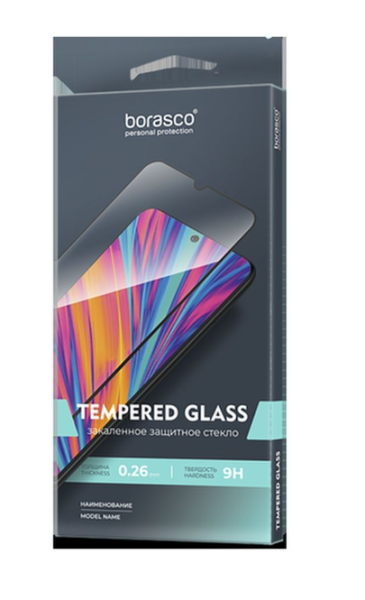 Защитное стекло Borasco Tempered Glass Xiaomi Redmi Note 11R/Poco M5 Full Glue Black