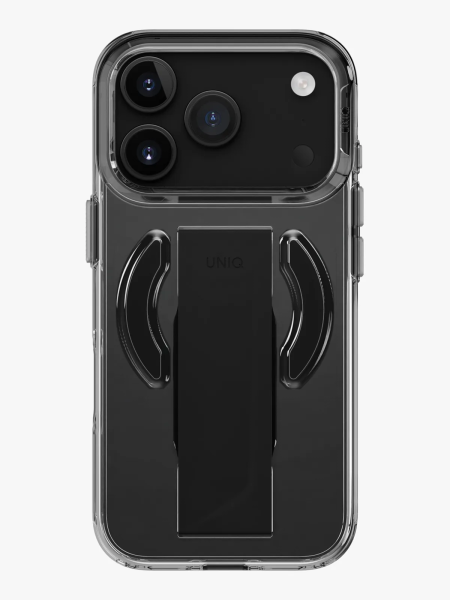 Накладка пластик Uniq Heldro Air with MagSafe для Apple iPhone 17 Pro Vapour Smoke (Серый)