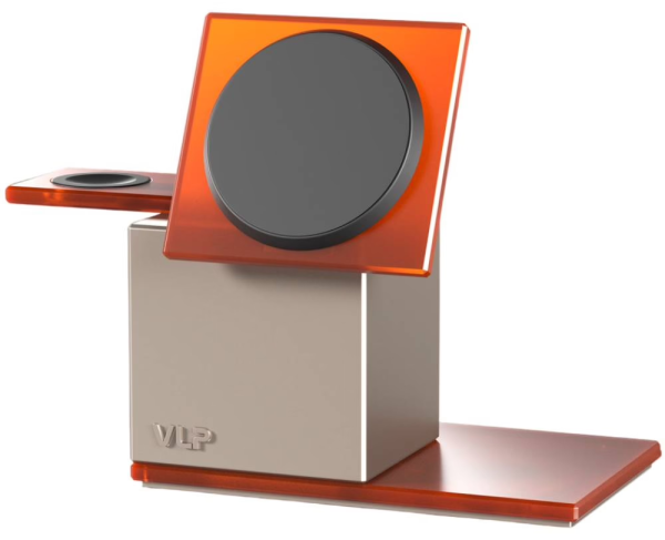 Беспроводная зарядная станция VLP NEO Qi2.2 MagSafe 4in1 для iPhone/AirPods/Watch Amber gray