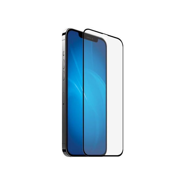 Защитное стекло DF для iPhone 12 Pro Max Full Glue