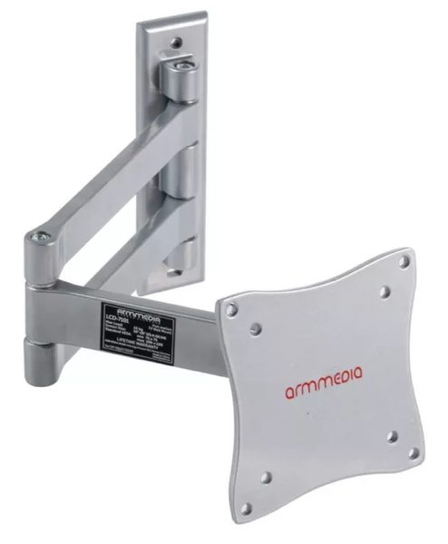 Кронштейн для телевизора Arm Media LCD-7101 (10-26") Серебристый