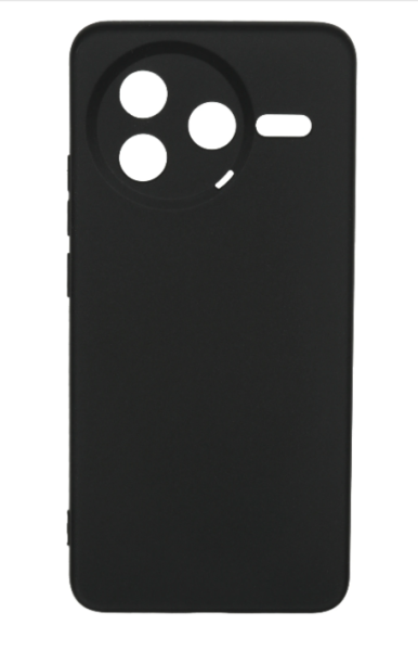 Накладка силикон Borasco для Xiaomi POCO F7 Pro Черный