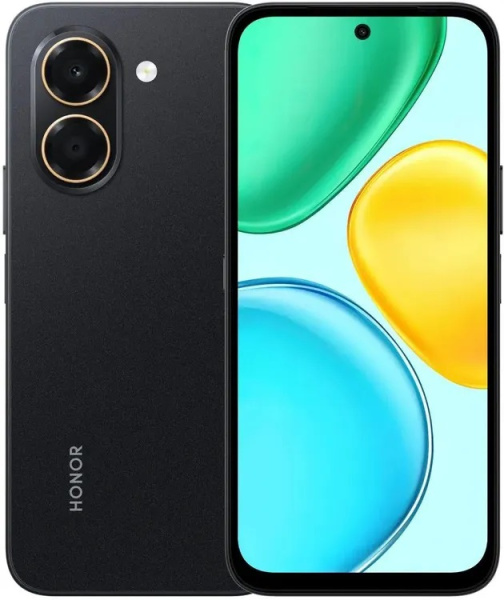 Смартфон Honor X7e 6/256GB Midnight Black (Черный) (RU)