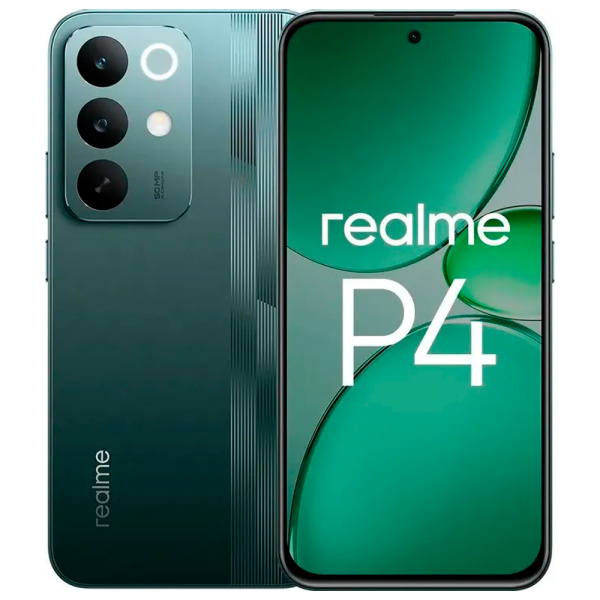 Смартфон Realme P4 4G 6/128GB Racing Green (Зеленый) (RU)