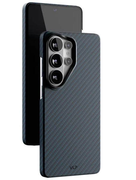 Накладка кевлар VLP Kevlar Case with MagSafe для Samsung Galaxy S26 Ultra Blue (Синий)