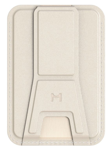 Кошелек-кардхолдер Magssory Duo Magnetic Kickstand Wallet Ivory (Бежевый)