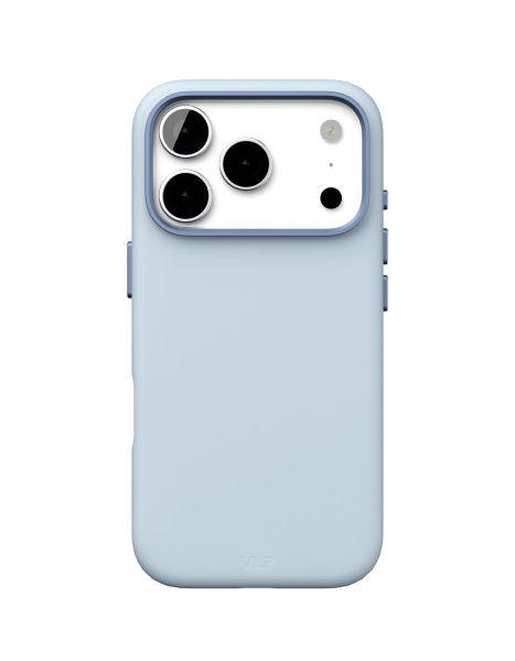 Накладка силикон VLP Aster Pro Case with Magsafe для Apple iPhone 17 Pro Голубой