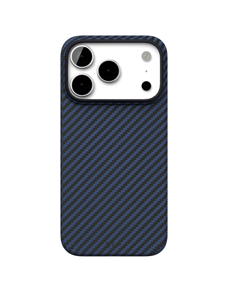 Накладка кевлар VLP Kevlar Case with MagSafe для Apple iPhone 17 Pro Blue (Синий)