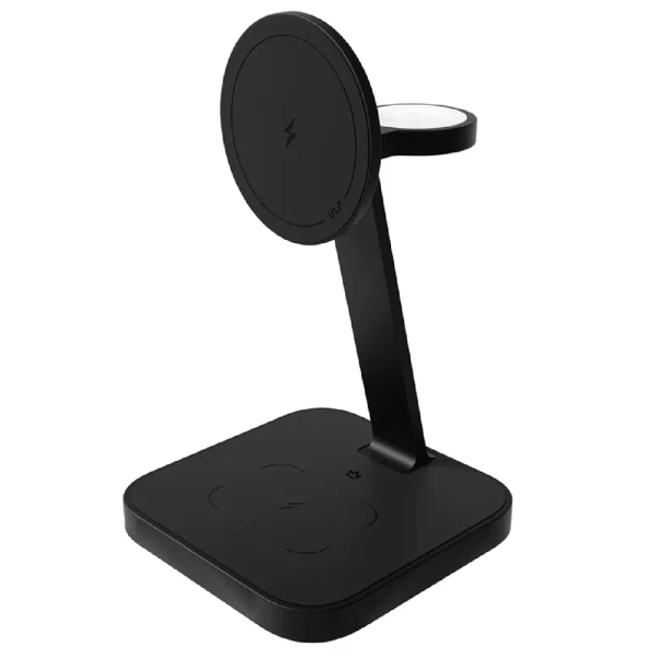 Беспроводная зарядная станция VLP Unity Power MagSafe QI2 3in1 для iPhone/AirPods/Watch Black