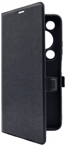 Чехол-книжка Borasco Book Case для Huawei Nova Y72/Y72S Черный
