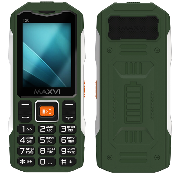 Телефон MAXVI T20 Green (Зеленый)