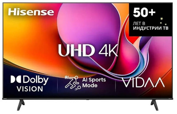 Телевизор Hisense 55A6Q 55" (2025) Black (Черный)